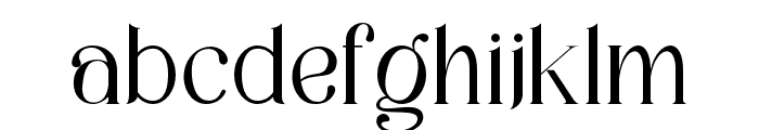 thomare Regular Font LOWERCASE