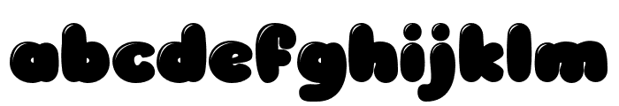 tijuf-Regular Font LOWERCASE