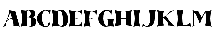 tommyfontthin-Regular Font UPPERCASE