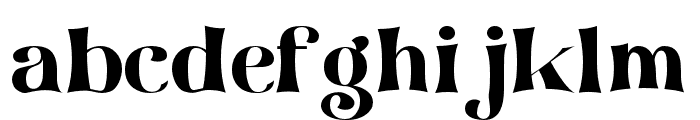 tommyfontthin-Regular Font LOWERCASE