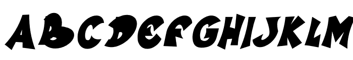 toveoka Italic Font UPPERCASE