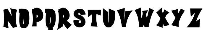 toveoka Font UPPERCASE