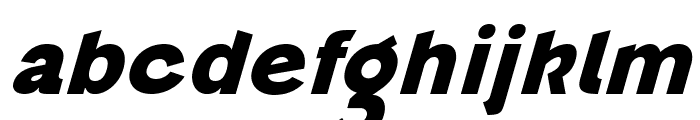 travel elegant Regular Italic Font LOWERCASE