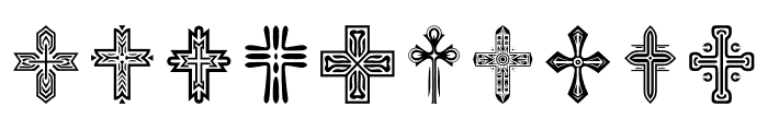 tribal Cross Regular Font OTHER CHARS