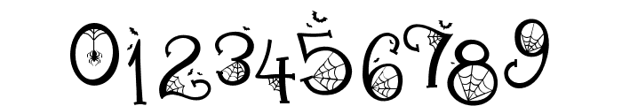trick or treat Font OTHER CHARS