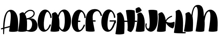 trough beach Font LOWERCASE
