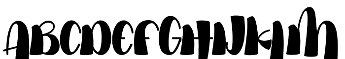 troughbeach Font UPPERCASE