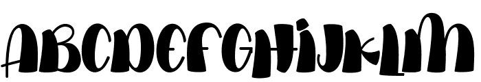 troughbeach Font LOWERCASE