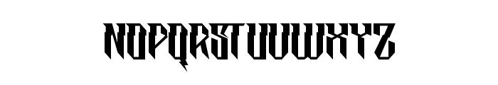 ultron-Regular Font LOWERCASE