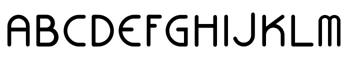 utha Font UPPERCASE