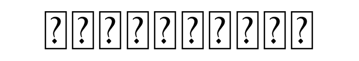 valina monogram Font OTHER CHARS