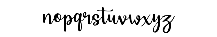 vaniaelaine Font LOWERCASE