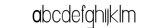 varabelle Extra Light Font LOWERCASE