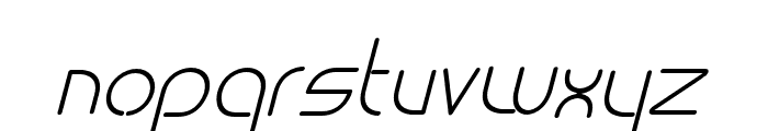 vastra-BoldItalic Font LOWERCASE