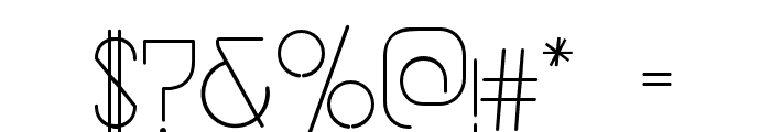 vastra-Medium Font OTHER CHARS