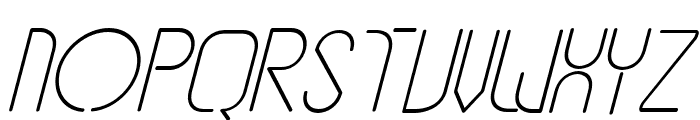 vastra-MediumItalic Font UPPERCASE