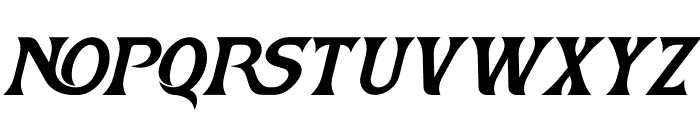 vestovia Italic Font LOWERCASE