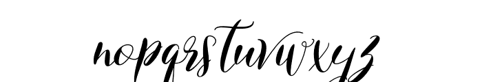 victoriaheart Font LOWERCASE