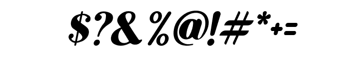 wastern-Italic Font OTHER CHARS