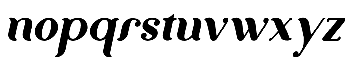 wastern-Italic Font LOWERCASE
