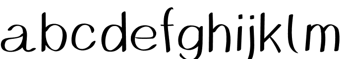 wersalca Font LOWERCASE