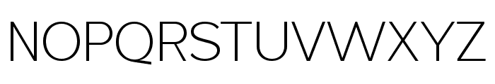 wildborn Extra Light Font UPPERCASE