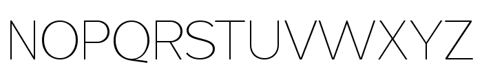 wildborn Thin Font UPPERCASE