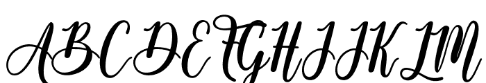 willowalice Font UPPERCASE