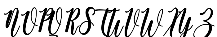 willowalice Font UPPERCASE