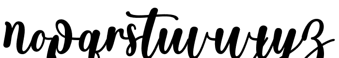 willowalice Font LOWERCASE