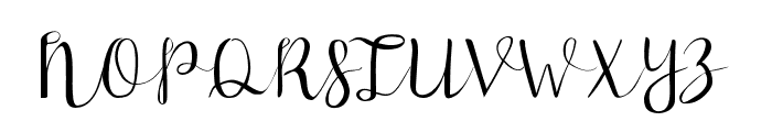 windsweptbounce-bounce Font UPPERCASE