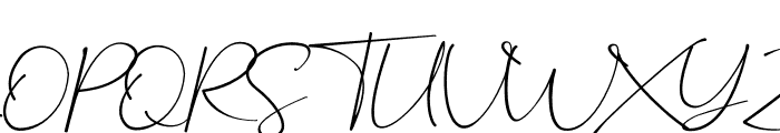 winstyle Signature Font UPPERCASE