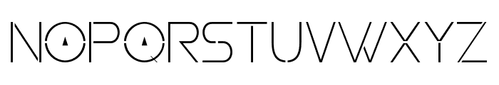 wolesthin-Regular Font UPPERCASE