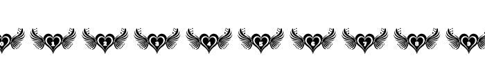 wonder heart Regular Font OTHER CHARS