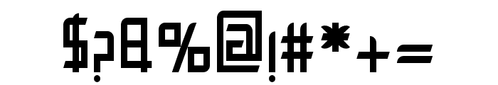 xenitt-Regular Font OTHER CHARS