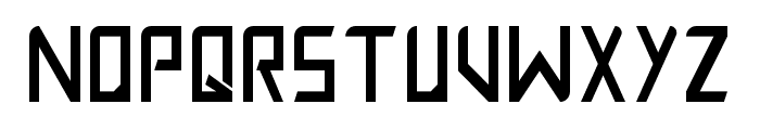 xenitt-Regular Font UPPERCASE