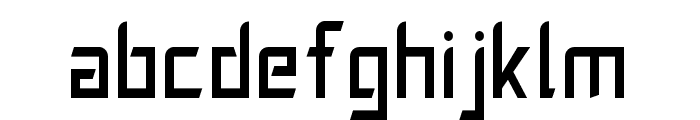 xenitt-Regular Font LOWERCASE