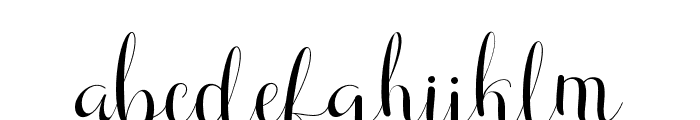 yahellea Font LOWERCASE