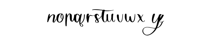 your love be mine Font LOWERCASE
