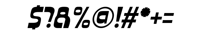 zephyrine Bold Italic Font OTHER CHARS