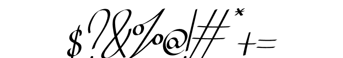 zoritty Font OTHER CHARS