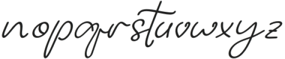 CF Amora Scent Italic otf (400) Font LOWERCASE