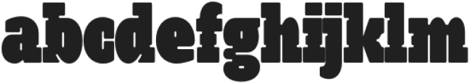 CF Andest Condensed otf (400) Font LOWERCASE