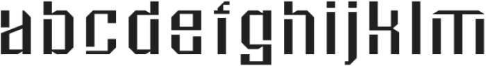 CF Bogswa Regular otf (400) Font LOWERCASE