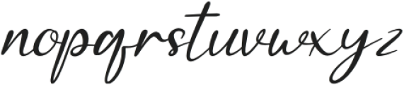 CF Boldique Script Italic otf (700) Font LOWERCASE