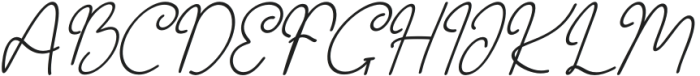CF Celinara Haveen Italic otf (400) Font UPPERCASE