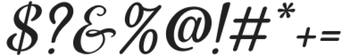 CF Gahmful Italic otf (400) Font OTHER CHARS