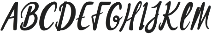 CF Gahmful Italic otf (400) Font UPPERCASE