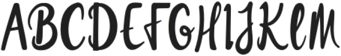 CF Gahmful Regular otf (400) Font UPPERCASE