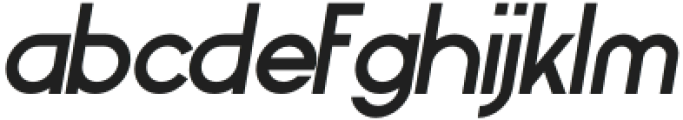 CF Gerrion Italic otf (400) Font LOWERCASE